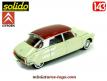 La DS 19 Citroën de 1955 par Solido en miniature au 1/43e