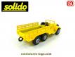 Le Dodge WC 63 6x6 jaune en miniature de Solido Toner-Gam au 1/50e