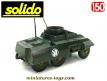 Le Combat car Ford M20 en miniature militaire Solido au 1/50e incomplet