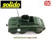 Le Combat car Ford M20 en miniature militaire Solido au 1/50e incomplet
