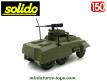 Le Combat car Ford M20 série 200 en miniature militaire Solido au 1/50e repeint