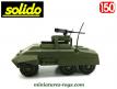 Le Combat car Ford M20 série 200 en miniature militaire Solido au 1/50e repeint