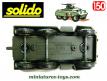 Le Combat car Ford M20 français en miniature de Solido au 1/50e
