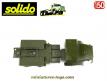 Le camion militaire Unic ZU 120 plateau miniature de Solido incomplet au 1/50e