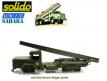 Le camion Unic ZU 120 lance fusée miniature de Solido incomplet au 1/50e