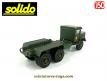 Le camion militaire Unic ZU 120 en miniature de Solido au 1/50e incomplet