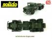 Le camion militaire Unic ZU 120 en miniature de Solido au 1/50e incomplet