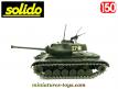 Le char Patton M47 vert de l'armée française en miniature par Solido au 1/50e