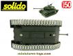 Le char Patton M47 vert de l'armée française en miniature par Solido au 1/50e