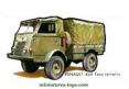 La jante vert armée pour le Renault 4x4 et la Jeep Munga militaires de Solido
