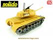 Le char Patton M47 sable armée israélienne en miniature de Solido au 1/50e