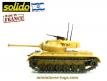 Le char Patton M47 sable israélien en miniature de Solido au 1/50e incomplet