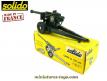 Le canon de 105 mm sur roues en miniature de Solido