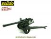 Le canon de 105 mm sur roues en miniature de Solido