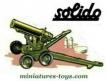 L'obusier lourd de 250 mm sur roues en miniature de Solido
