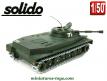 Le char amphibie russe PT76 vert n°71 en miniature Solido au 1/50e 