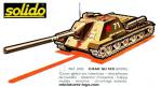 Le char russe SU 100 L/54 D10 S miniature de Solido au 1/50e incomplet