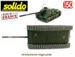 Le char russe SU 100 L/54 D10 S miniature de Solido au 1/50e incomplet