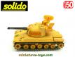 Le char AMX 30 bitube anti-aérien sable armée égyptienne de Solido au 1/50e