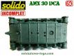 L'AMX 30 DCA miniature de Solido au 1/50e incomplet et repeint