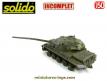 Le char AMX 30 A1 en miniature par Solido au 1/50e incomplet