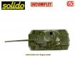 Le char AMX 30 A1 en miniature par Solido au 1/50e incomplet