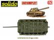 Le char AMX 30 A1 en miniature par Solido au 1/50e incomplet