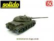 Le char AMX 30 A1 miniature de Solido au 1/50e incomplet