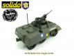 Le combat car Ford M20 miniature de Solido au 1/50e 