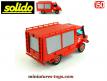 Le Mercedes Unimog secours routier pompiers miniature de Solido au 1/50e