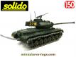 Le char Patton M7 français en miniature téléguidé de Solido au 1/50e incomplet