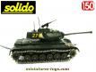 Le char Patton M7 français en miniature téléguidé de Solido au 1/50e incomplet