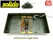 Le char Patton M7 français en miniature téléguidé de Solido au 1/50e incomplet