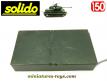Le char Patton M7 français en miniature téléguidé de Solido au 1/50e incomplet