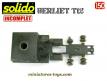 Le Berliet T12 en miniature de Solido au 1/50e incomplet