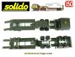 Le Berliet T12 et sa semi porte char en miniature Solido au 1/50e incomplet
