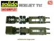 Le Berliet T12 semi porte char en miniature de Solido au 1/50e incomplet