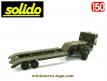 Le Berliet T12 semi porte char en miniature par Solido au 1/50e incomplet