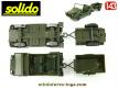La Jeep Auto Union Munga avec remorque en miniature de Solido au 1/43e