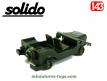 Le VLTT Jeep auto Union DKW Munga miniature de Solido au 1/43e incomplet