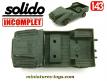 Le VLTT Jeep auto Union DKW Munga en miniature Solido au 1/43e incomplet