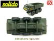 Le véhicule amphibie Berliet Aurochs Alvis en miniature Solido au 1/50e