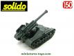 Le canon automoteur M41 Govila miniature par Solido au 1/50e incomplet