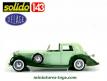 Le coupé de ville Delage D8-120 de 1937 en miniature par Solido au 1/43e