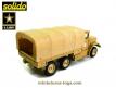 Le camion Kaiser Jeep 6x6 cargo bâché en miniature de Solido au 1/50e