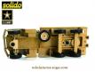Le camion Kaiser Jeep 6x6 cargo bâché en miniature de Solido au 1/50e