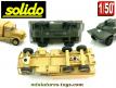 Le Kaiser Jeep M34 et le Commando XM 706 militaire miniature Solido au 1/50e