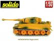 Le char allemand PzKw VI Tigre I sable en miniature de Solido au 1/50e