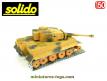 Le char allemand PzKw VI Tigre I miniature de Solido au 1/50e a réparer