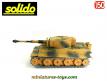 Le char allemand PzKw VI Tigre I sable camo miniature de Solido au 1/50e